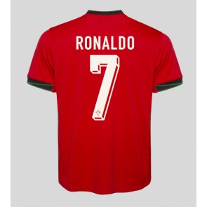 Portugal Cristiano Ronaldo #7 Hemmatröja EM 2024 Kortärmad